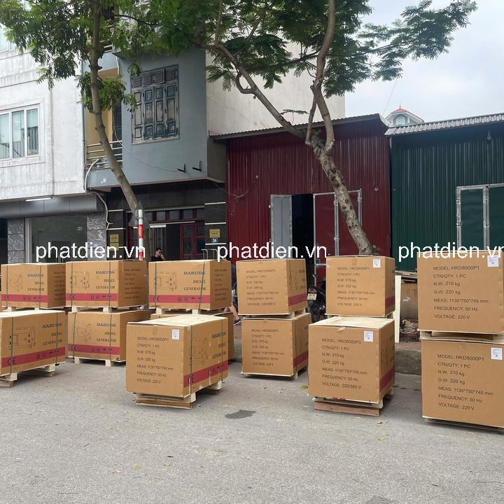Máy Phát Điện Chạy Dầu HAKUDA 10KW HKD10000P1PRO Siêu Cách Âm
