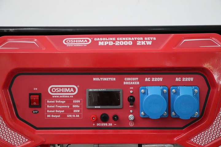 Máy Phát Điện Chạy Xăng Oshima 2Kw