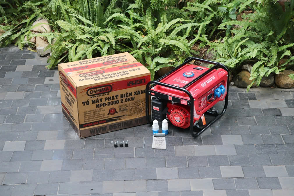 Máy Phát Điện Chạy Xăng Oshima 2Kw