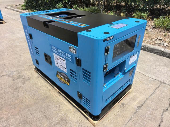 Máy Phát Điện Chạy Dầu HAKUDA 15KW HKD15000P1PRO Siêu Cách Âm