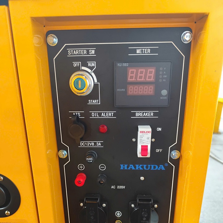 Máy Phát Điện Chạy Dầu Hakuda 5KW HKD5000P1PROA
