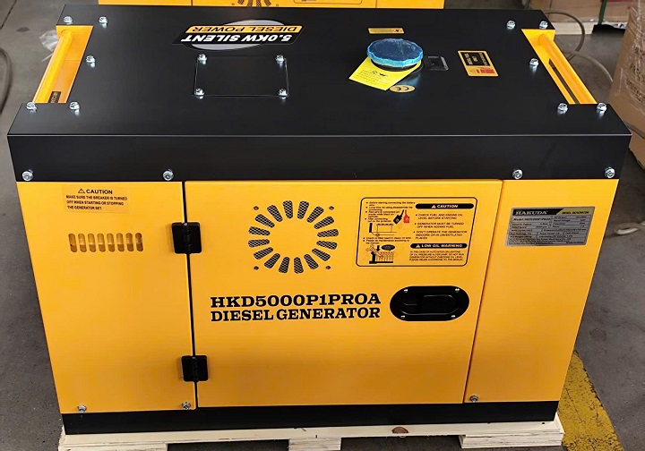 Máy Phát Điện Chạy Dầu Hakuda 5KW HKD5000P1PROA