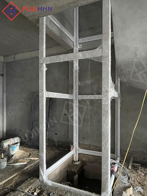 hố thang kết cấu thép