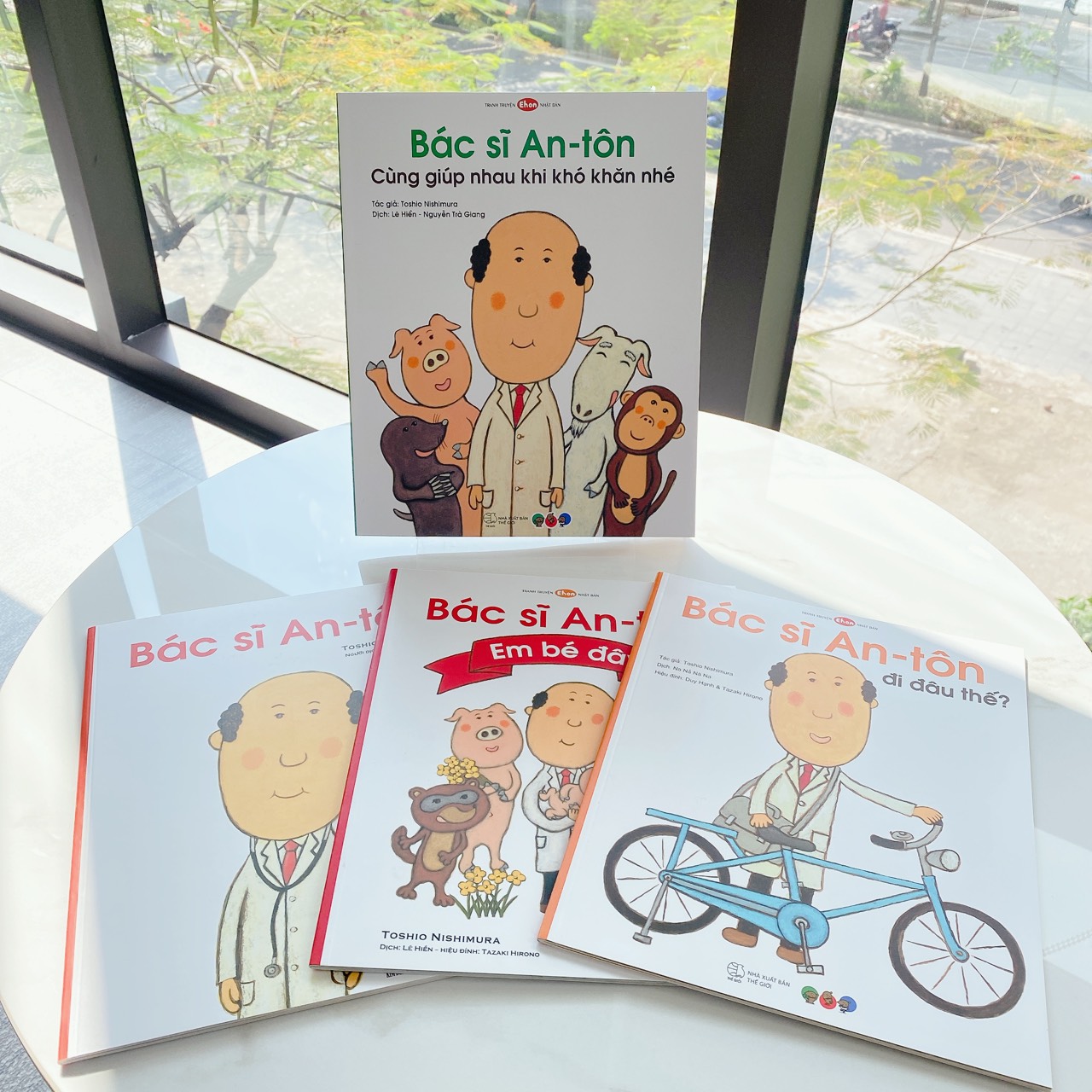 Sách giúp con kiểm soát cảm xúc: Bộ 4 cuốn Bác Sĩ An-tôn