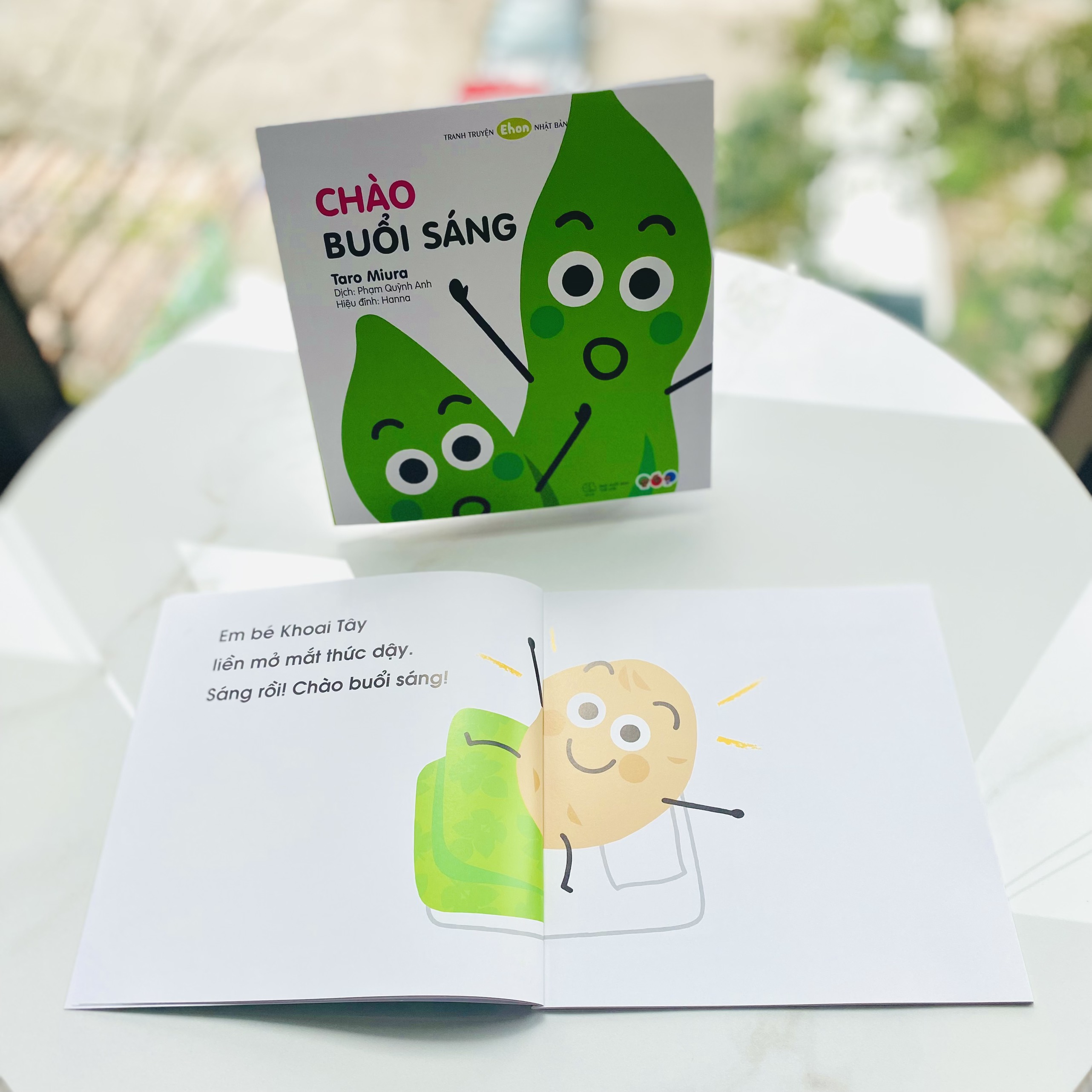 sách chào buổi sáng cho bé 2 tuổi