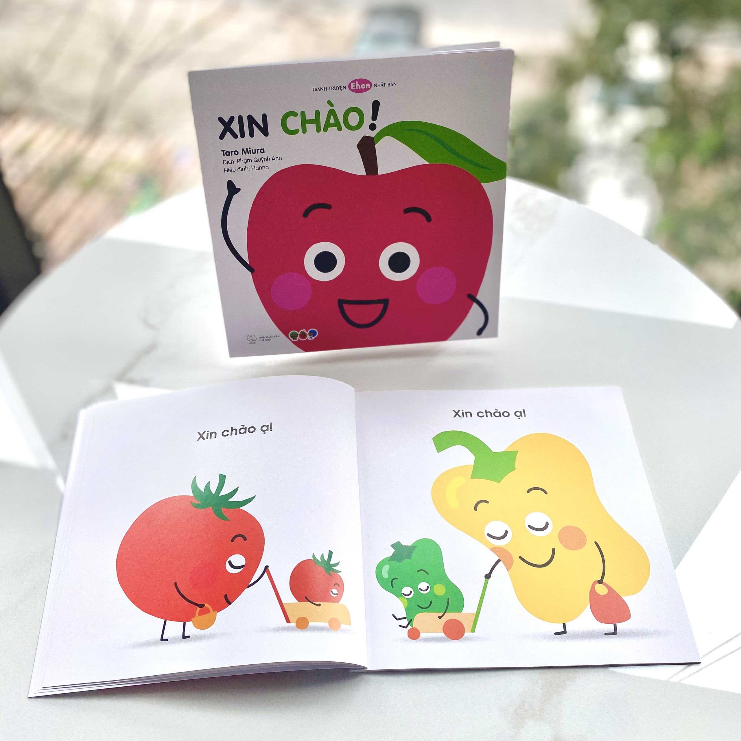 sách xin chào ạ cho bé 2 tuổi