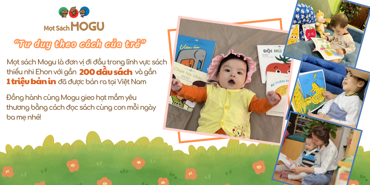 Mọt sách Mogu - sách Ehon cho bé