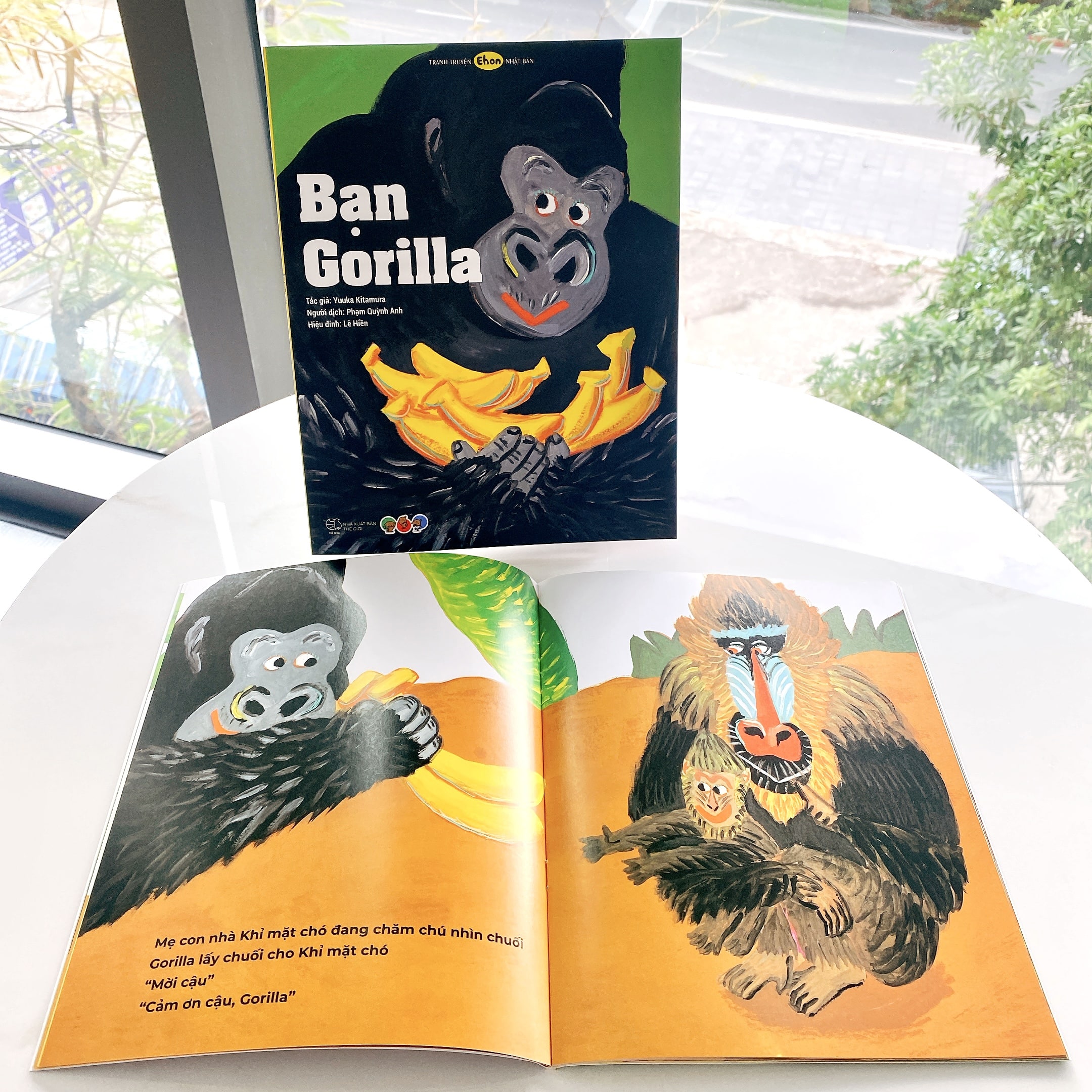 Sách truyện tranh cho trẻ em: Bạn Gorilla