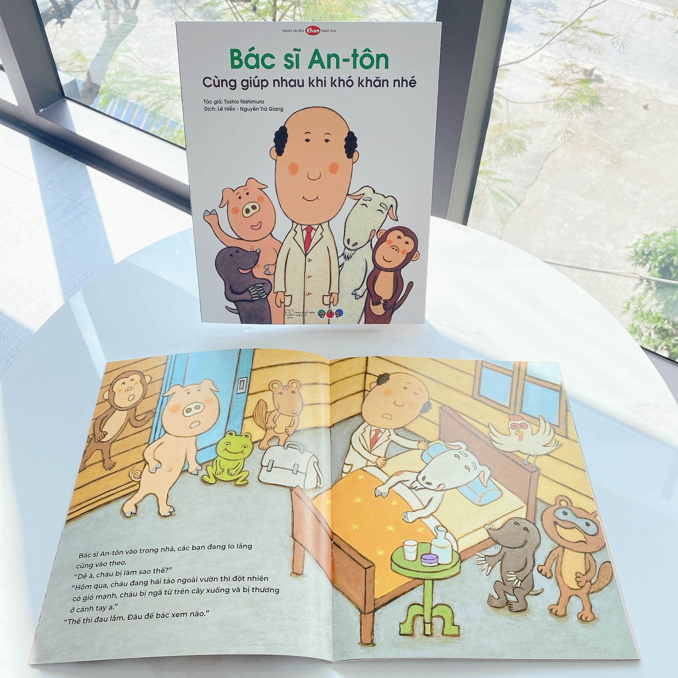 Sách Ehon cho bé: Bác sĩ An-tôn