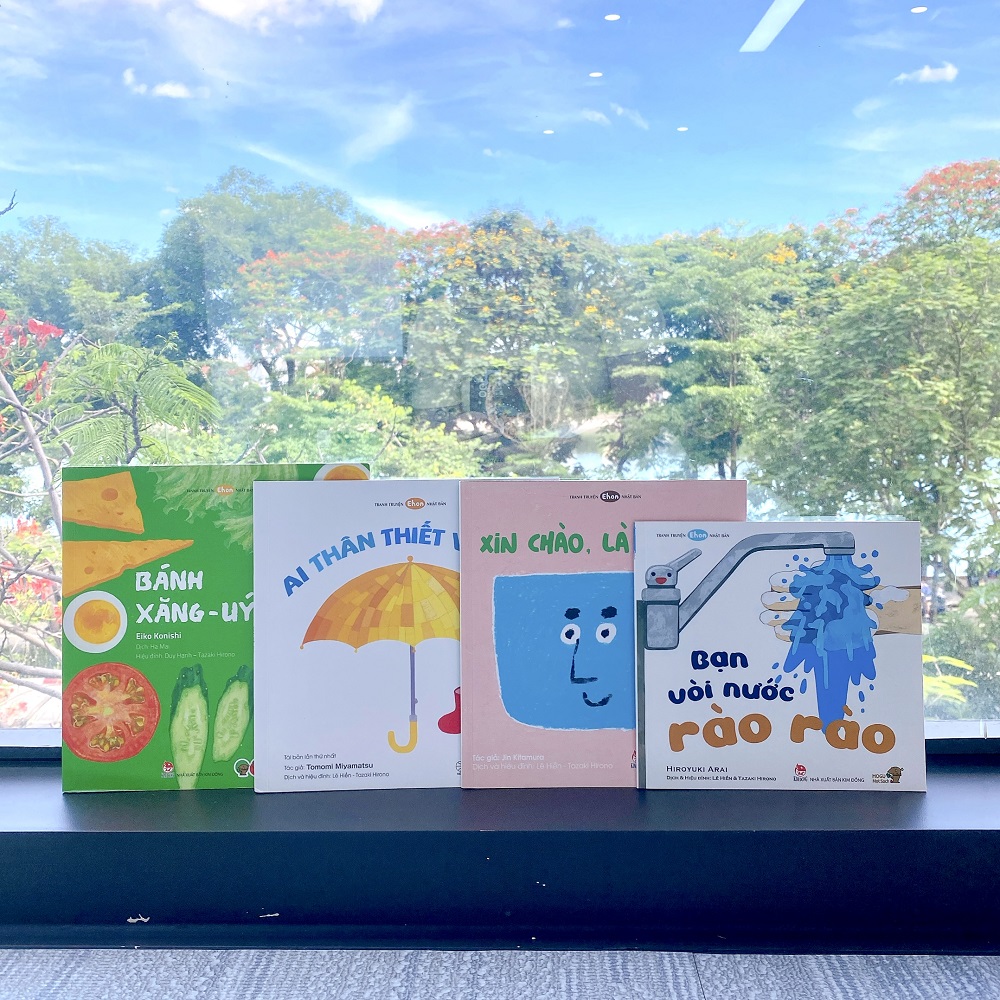 Bộ sách Ehon “Bé học đồ vật” cho bé 1 tuổi