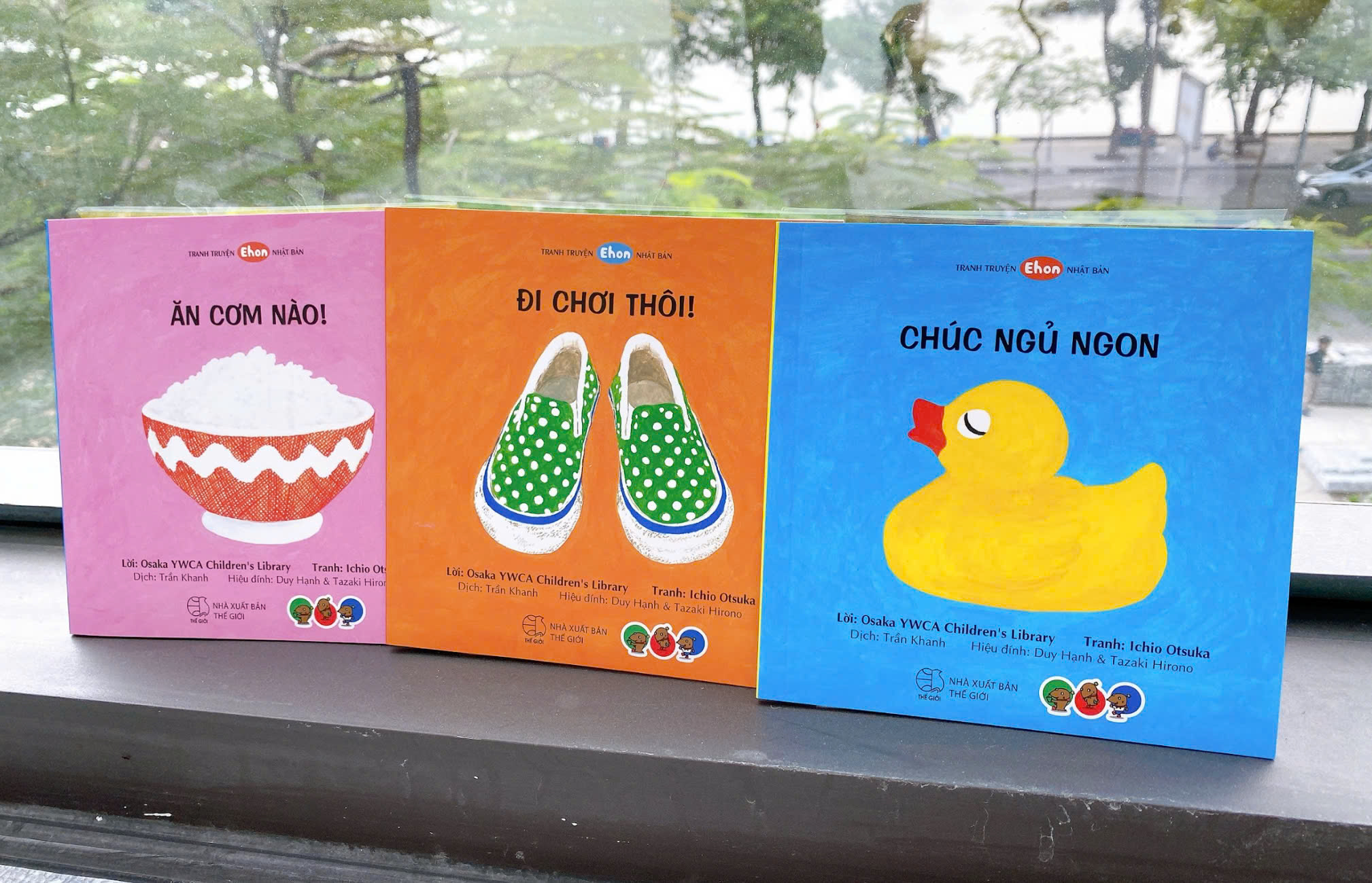 Bộ sách ehon cho bé 0 3 tuổi “Bé làm quen”