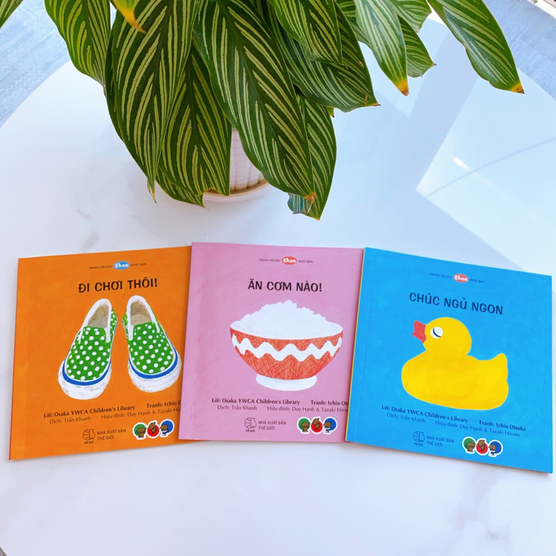 Bộ sách Ehon “Nhận biết đồ vật” cho bé 1 tuổi