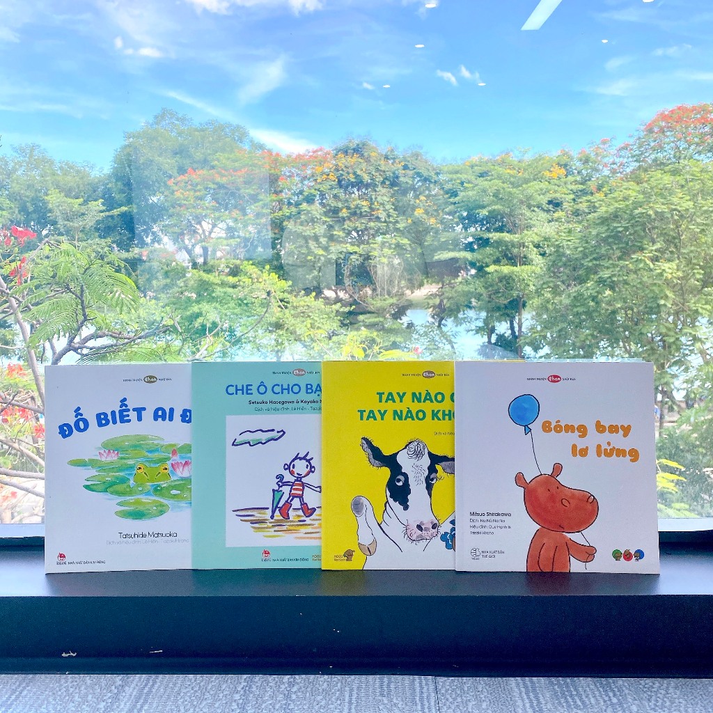 Bộ sách Ehon “Thế giới động vật quanh bé” cho bé 1 tuổi