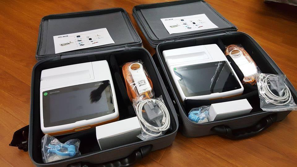 Máy đo chức năng hô hấp Spirolab new