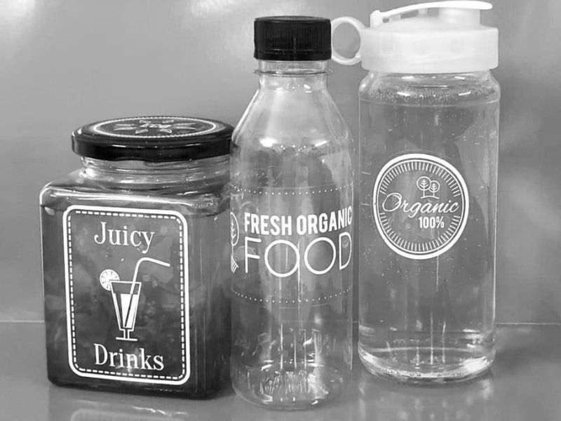 in tem nhãn trong suốt