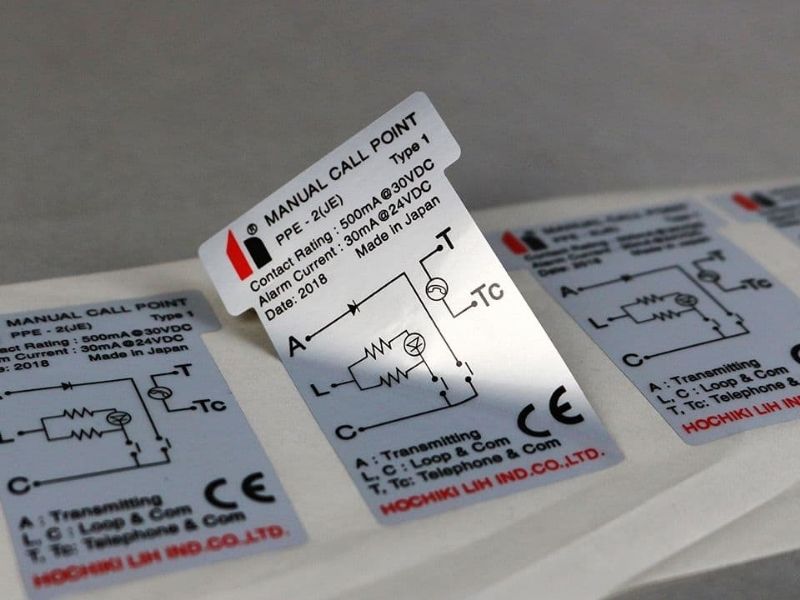 giấy decal xi bạc