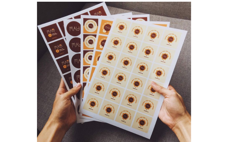 Giấy in mã vạch dạng tờ