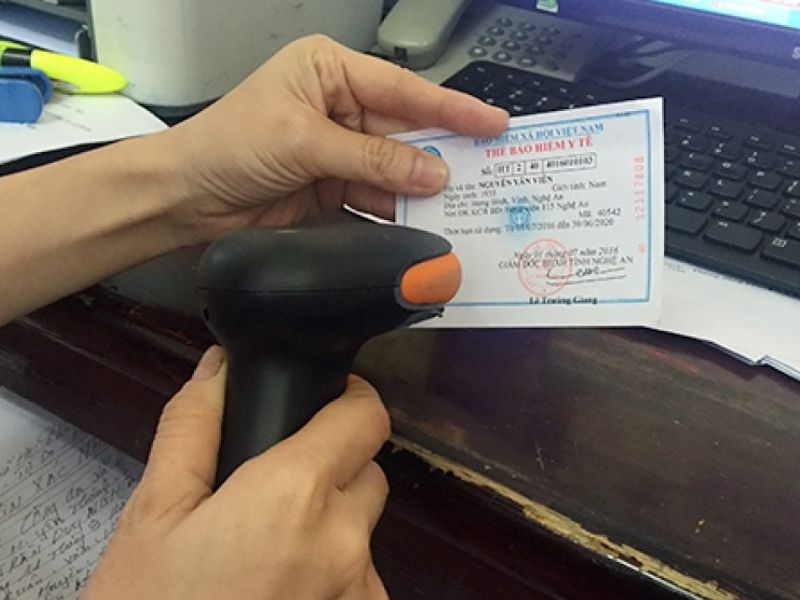 giấy in mã vạch trong bệnh viện