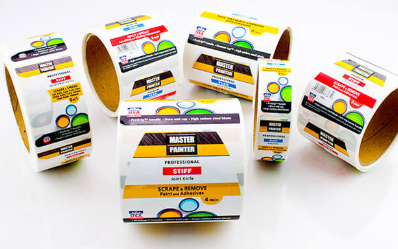 Giấy in mã vạch dạng cuộn