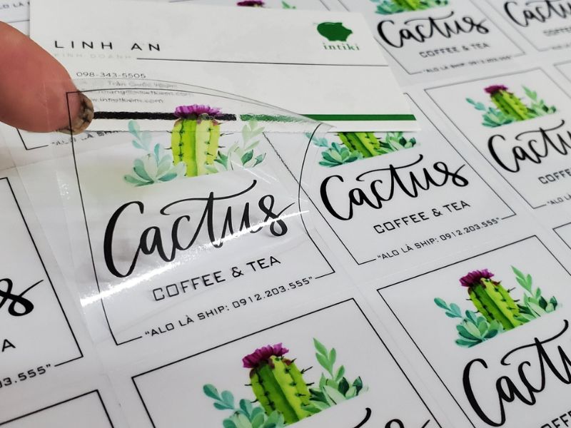 Dịch vụ in ấn tem nhãn