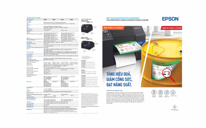 Epson ColorWorks C6550A/P