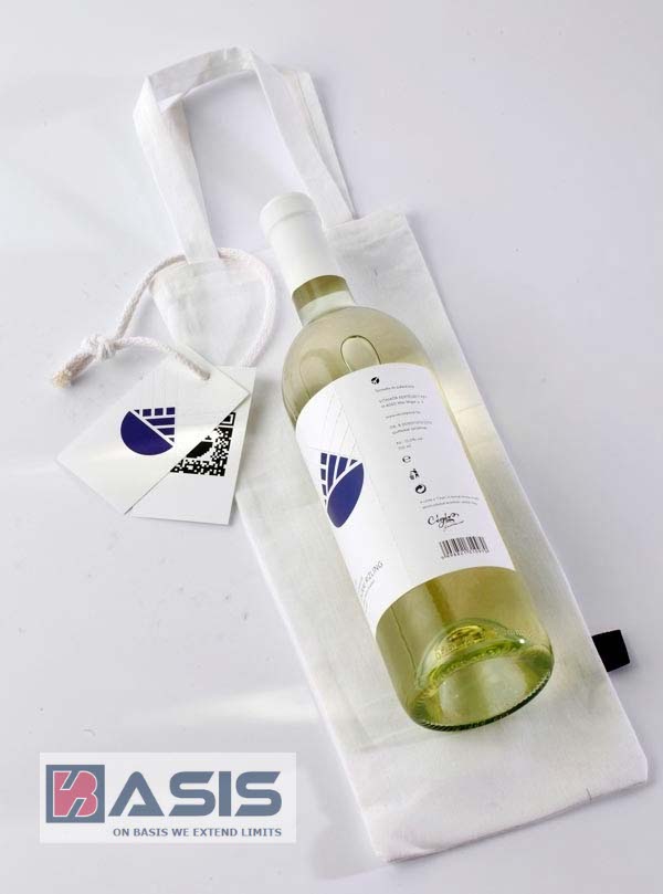 in tem nhãn rượu