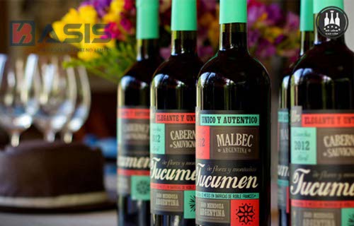 in tem nhãn rượu