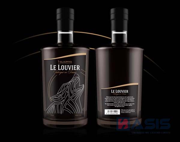 in tem nhãn rượu