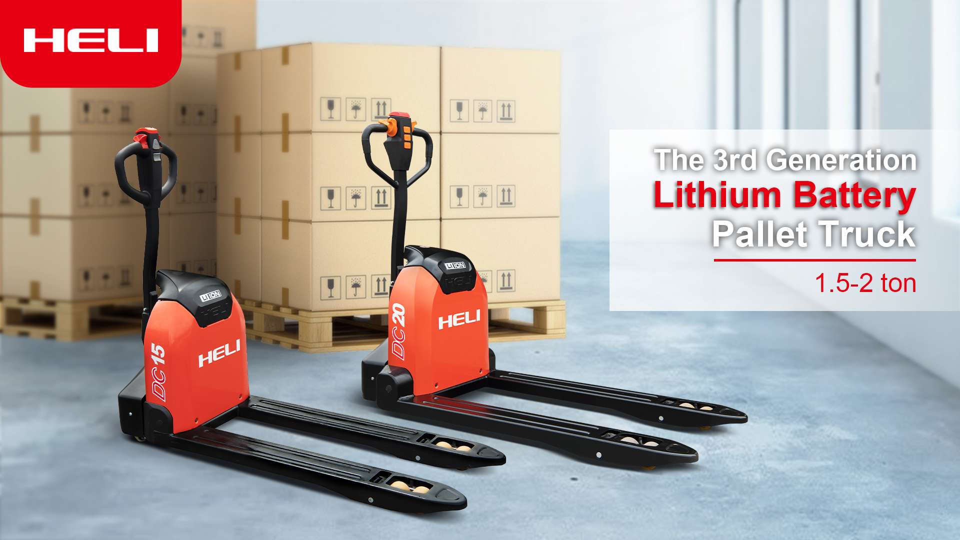 Xe nâng tay chạy điện Model CBD20J-Li3