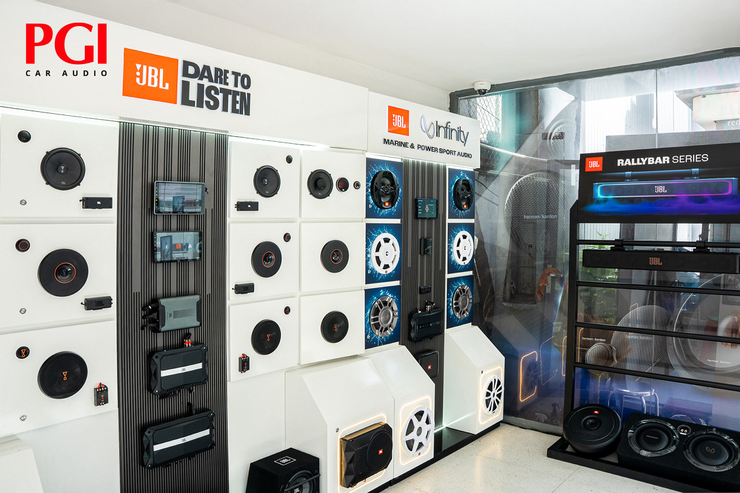 showrom âm thanh xe ô tô của PGI