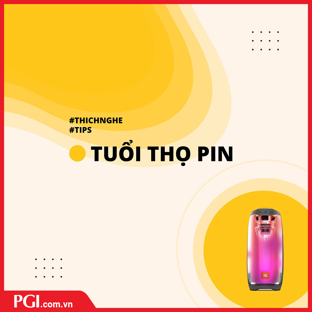 Mẹo kiểm tra tuổi thọ pin loa JBL - Chính hãng PGI