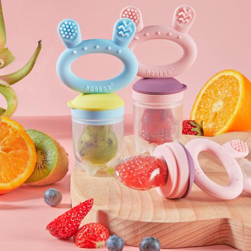Túi nhai ăn dặm cho bé silicone Haakaa 13 túi nhai ăn dặm silicone haakaaa
