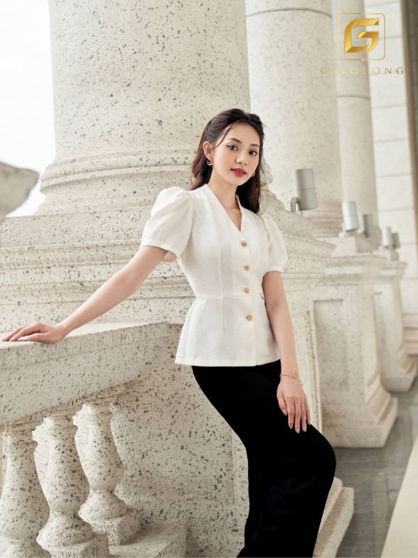 áo peplum xinh xắn sang trọng