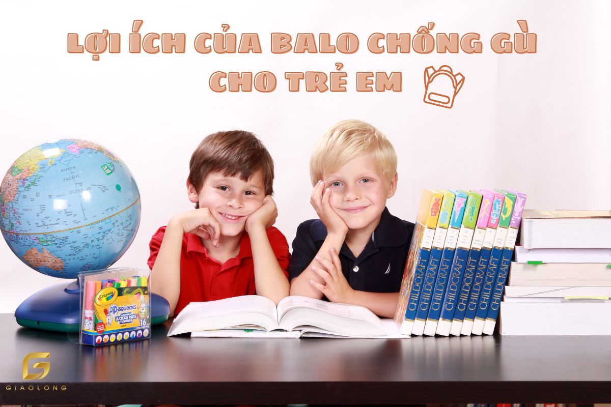 Lợi ích của balo chống gù cho trẻ em
