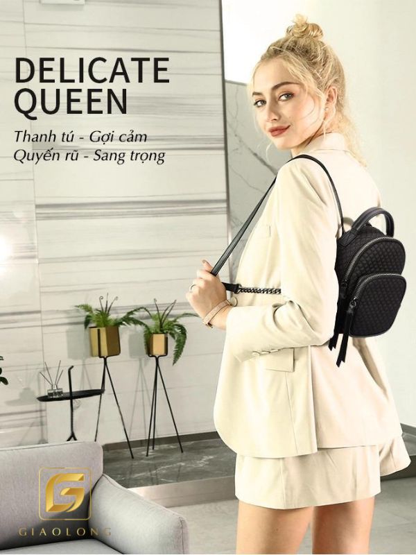 Phong cách ulzzang kết hợp cùng balo mini