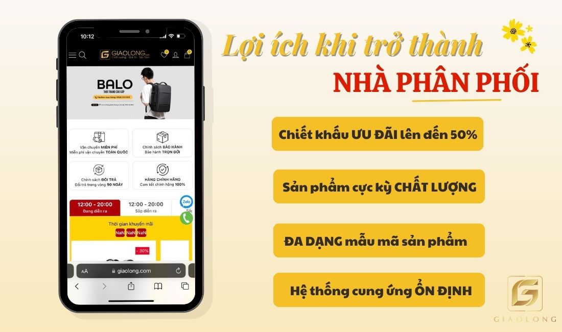 Lợi ích khi trở thành nhà phân phối của Giao Long