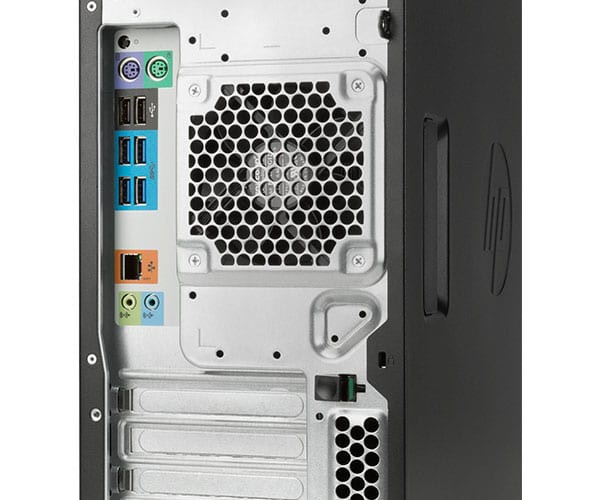 cổng kết nối mặt sau hp z440 workstation