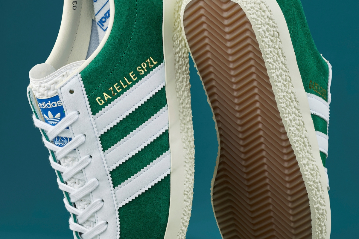 Giày adidas Gazelle SPZL phối màu xanh lá cây