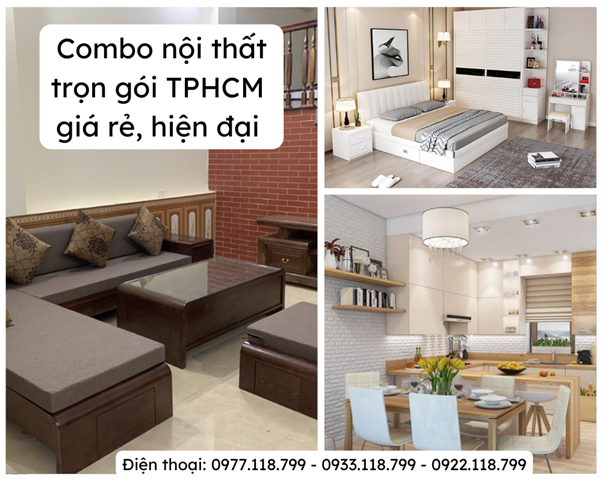 Xem ngay các mẫu combo nội thất TPHCM đẹp, giá tốt, giao hàng nhanh.