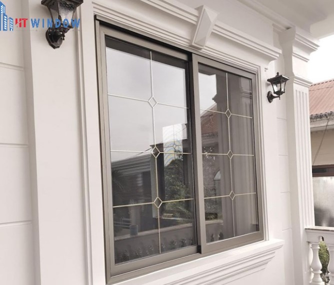 Loại cửa nhôm này phù hợp với các công trình nhà ở dân dụng