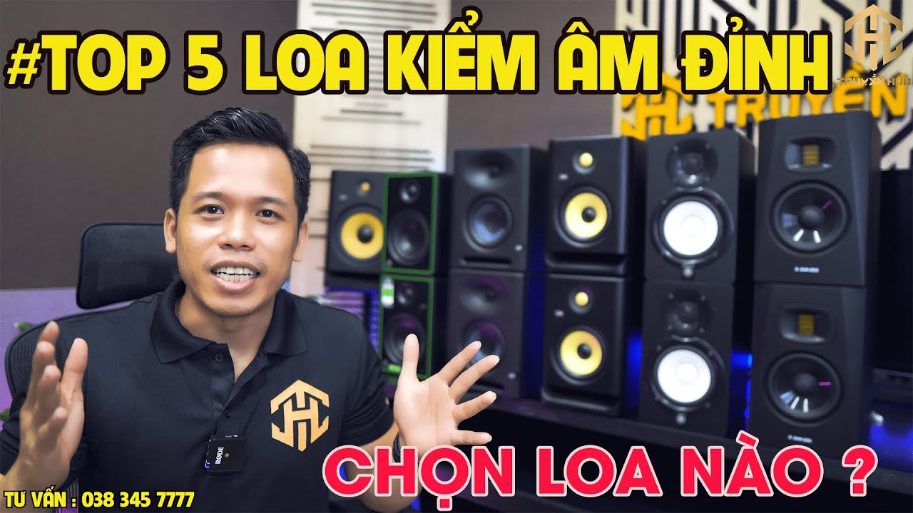 Top 5 Loa Kiểm Âm Phòng Thu ĐÁNG MUA NHẤT