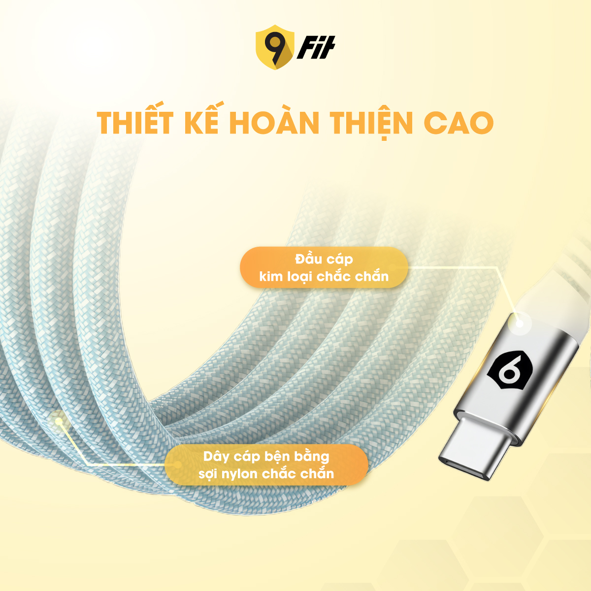 Cáp từ tính 60W 9Fit