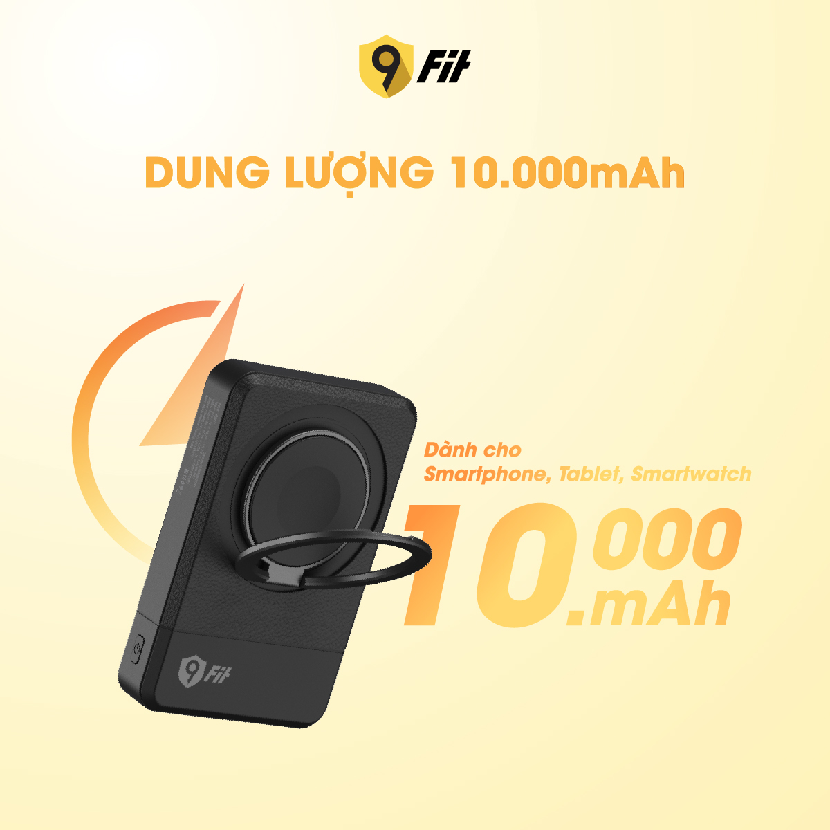 Sạc dự phòng 9Fit Pro Mag 10.000mAh