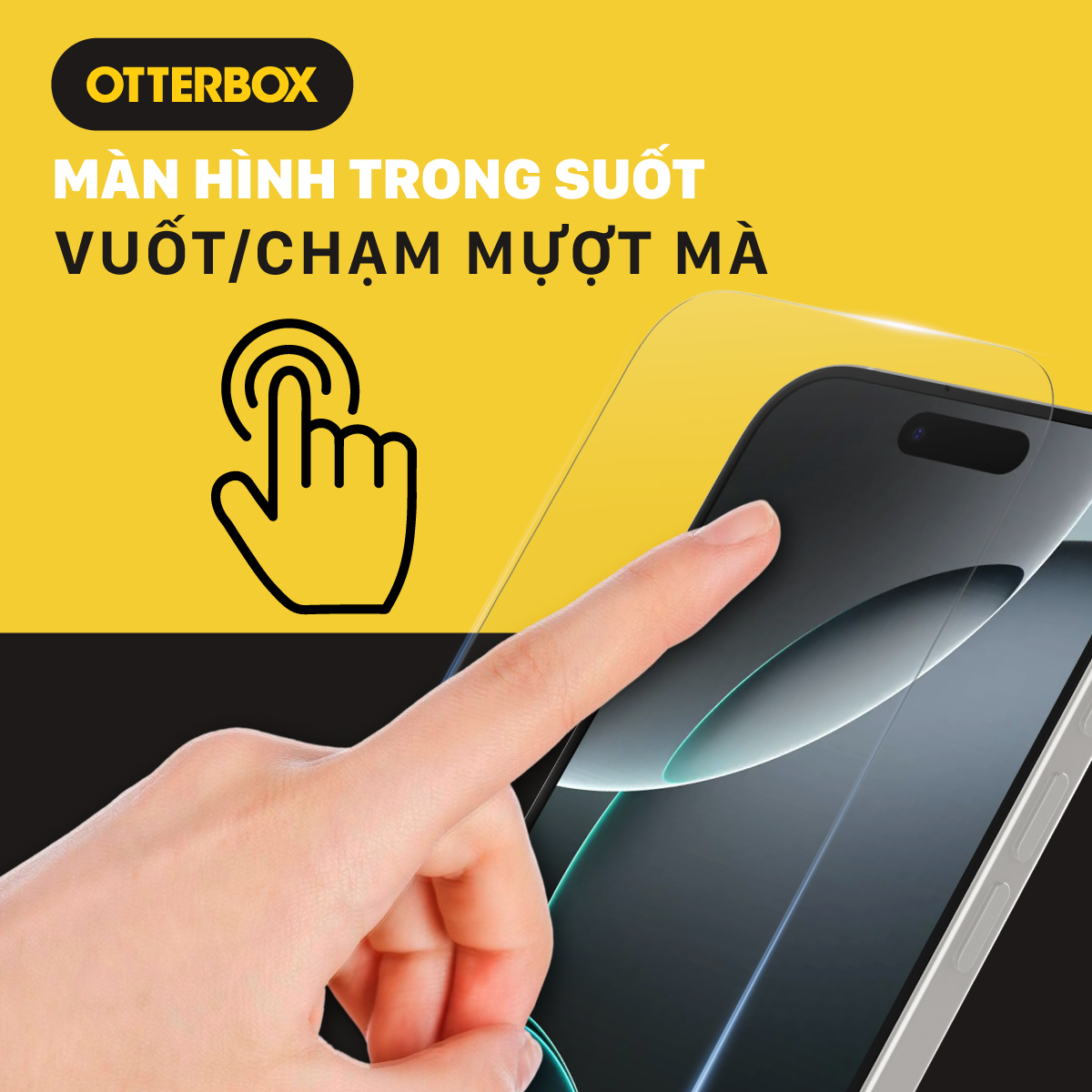 Màn hình vuốt chạm mượt mà