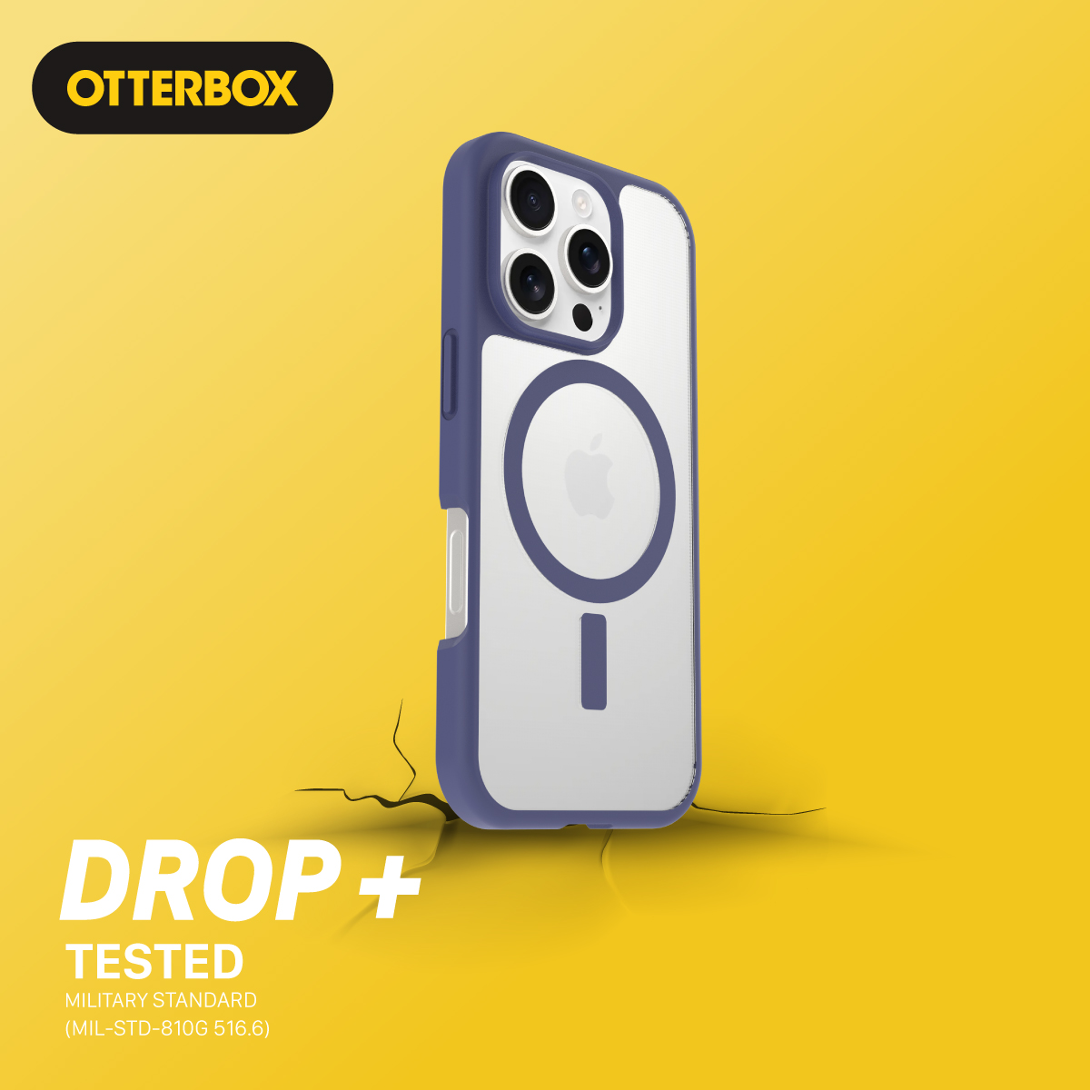 OtterBox React MagSafe đảm bảo tiêu chuẩn rơi của quân đội