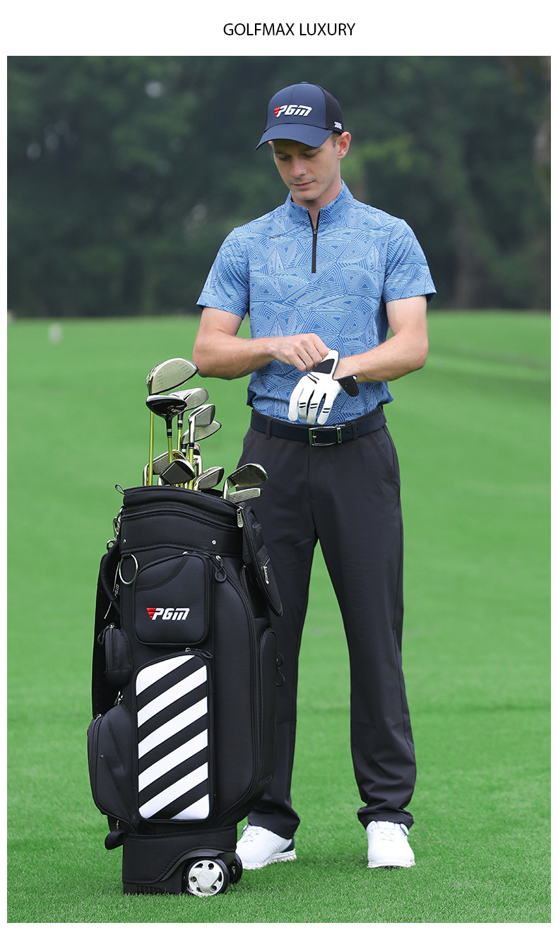 Áo cộc tay golf nam PGM-YF394