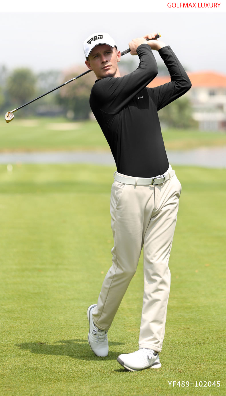 Áo dài tay Golf nam PGM-YF489