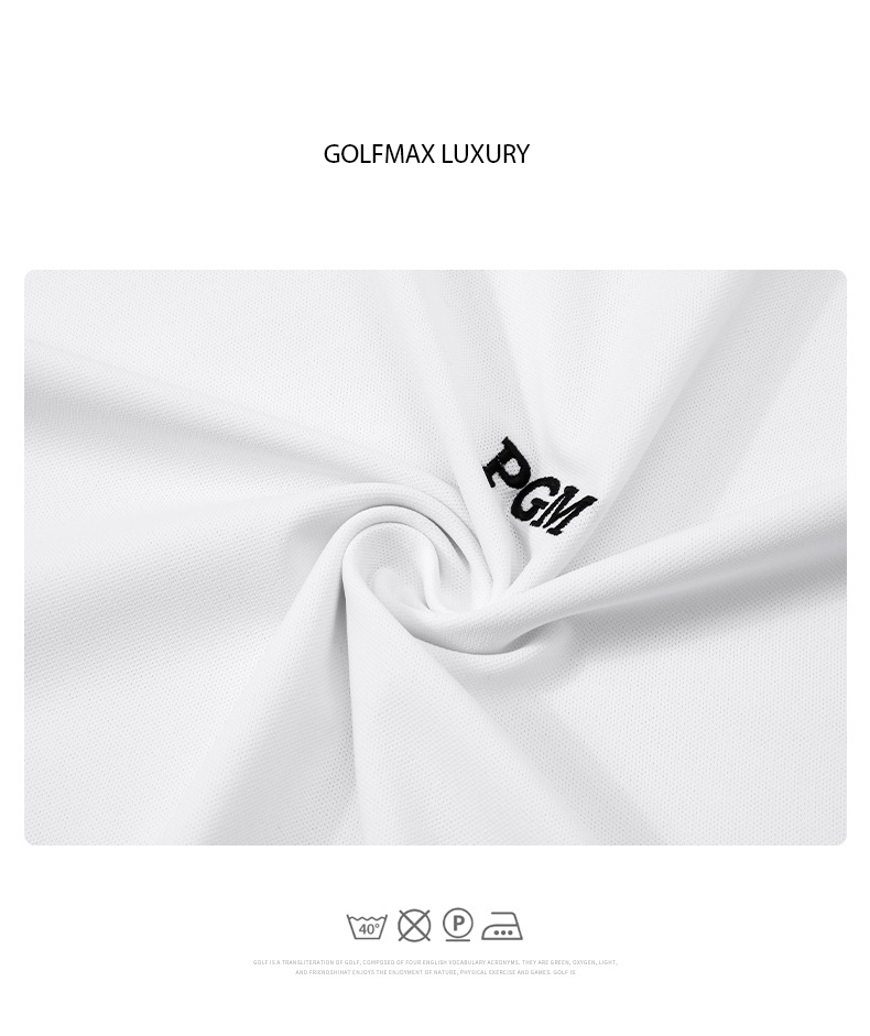 Áo cộc tay thể thao golf nam PGM-YF395