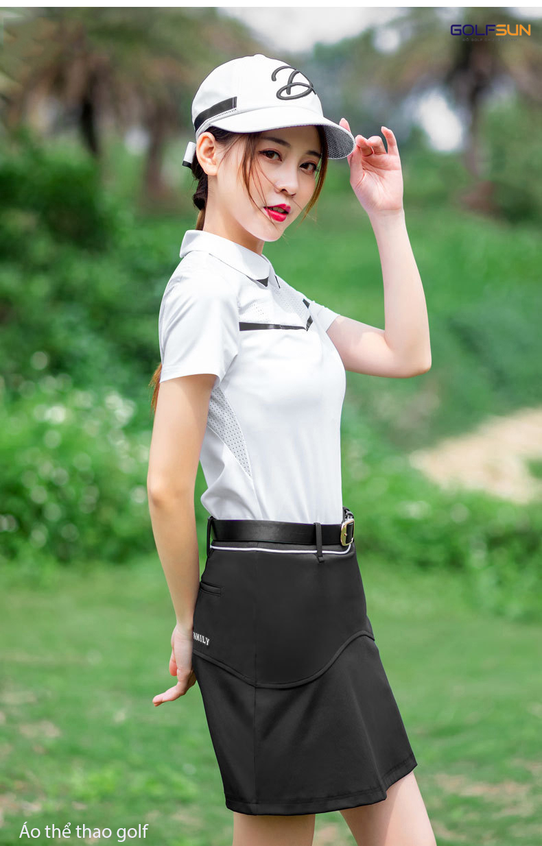Áo cộc tay golf nữ PGM-YF276