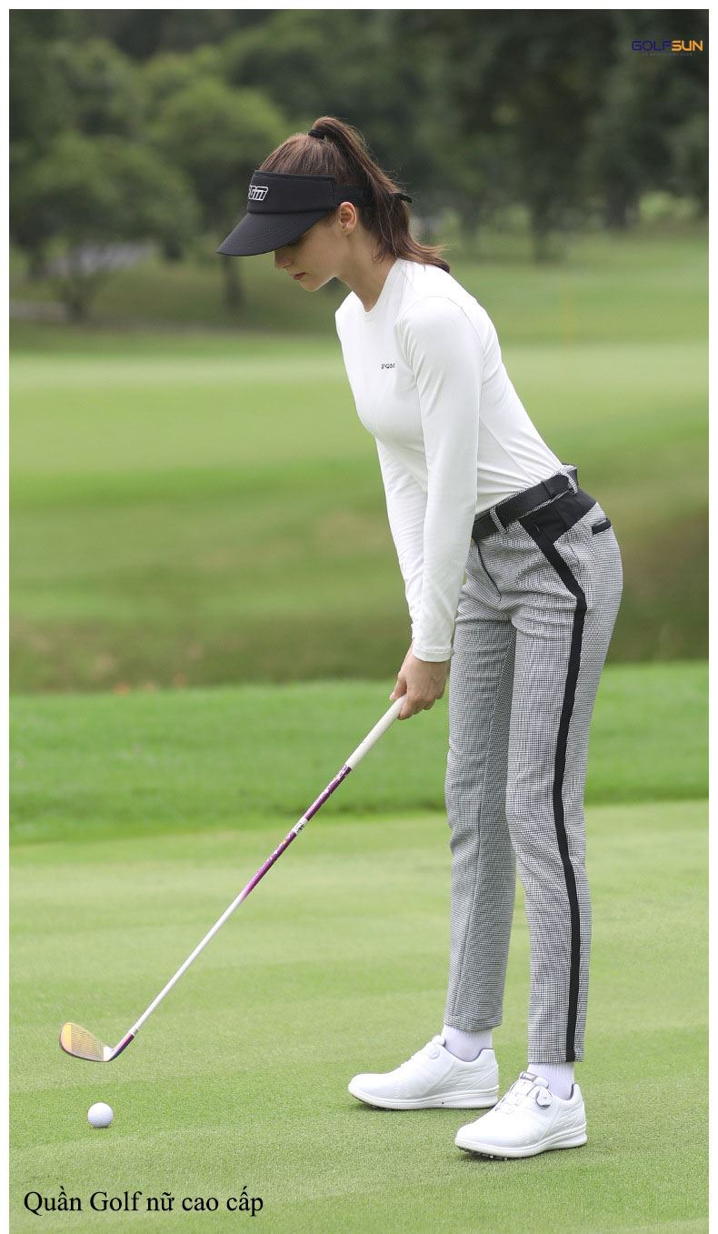 Quần Dài Golf Nữ PGM-KUZ119
